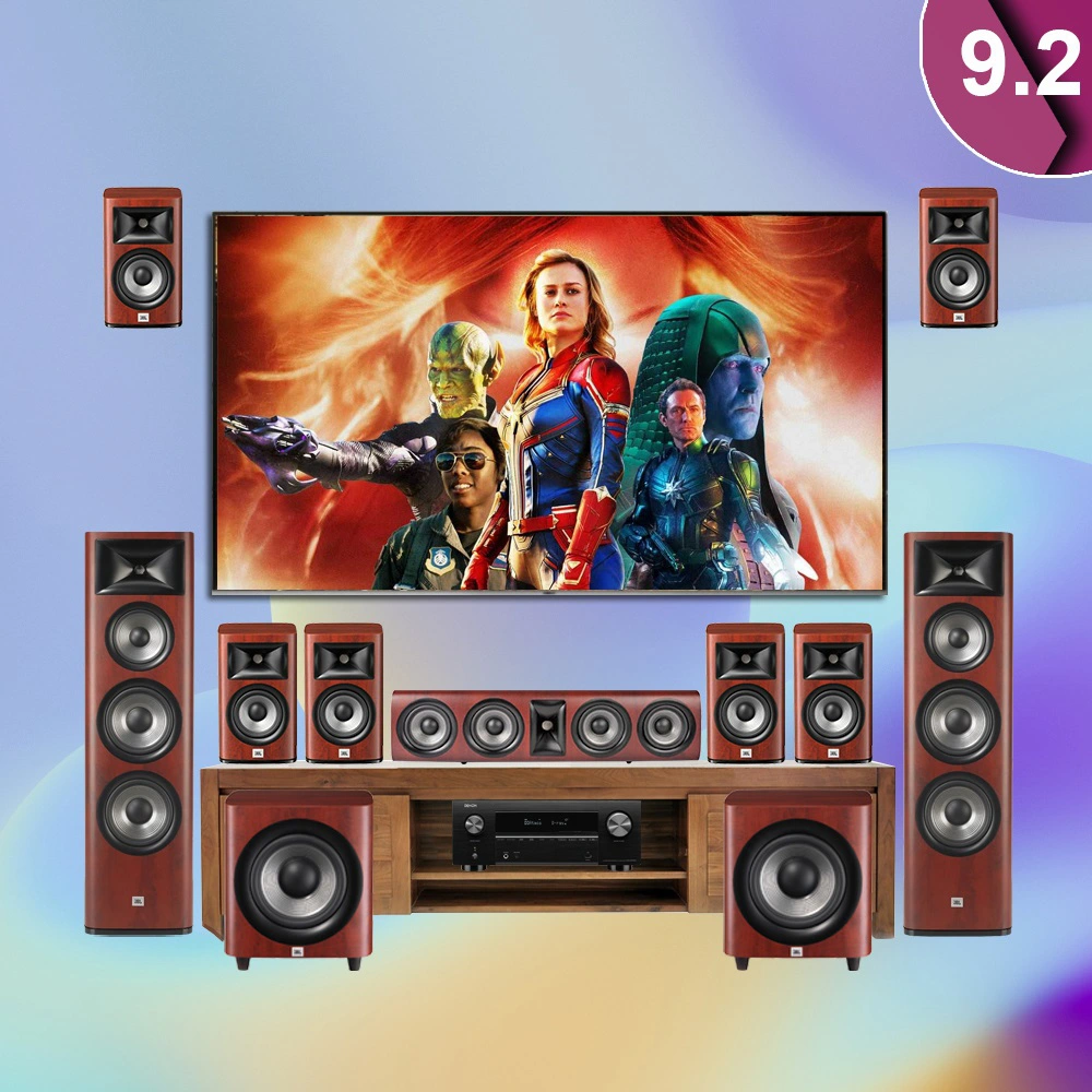 Dàn âm thanh xem phim 9.2 JBL, Denon LA318