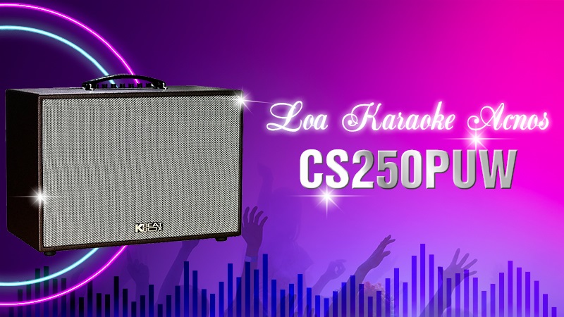 loa kéo acnos cs250puw chính hãng