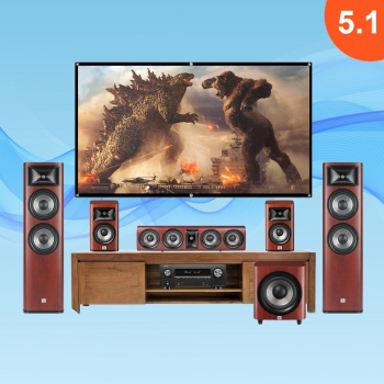 Dàn âm thanh xem phim 5.1 JBL, Denon LA307