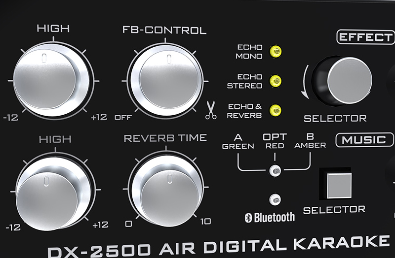 tính năng của Mixer Paramax DX 2500 Air