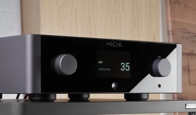 thiết kế của Amply Rotel Michi X3