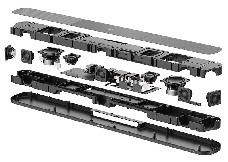 thiết kế của Ambeo Soundbar Plus