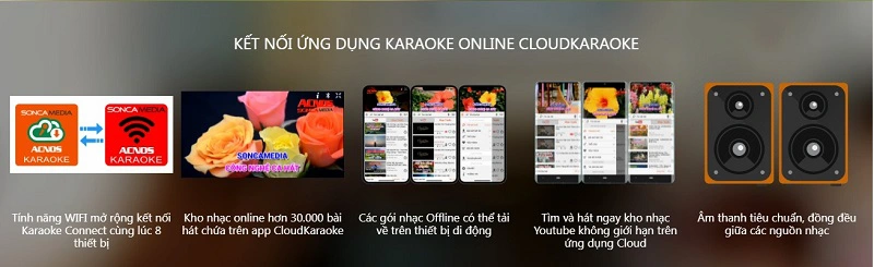 mi30u pro ứng dụng CloudKaraoke