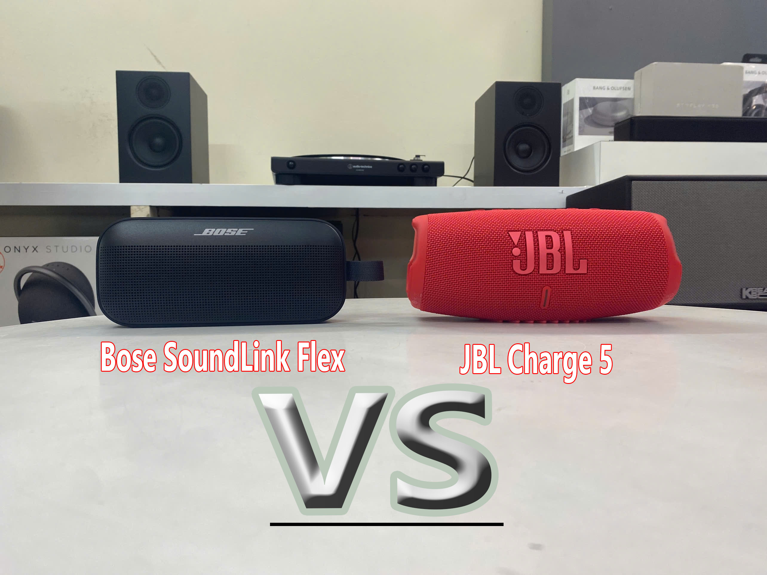 So Sánh Loa Bose Soundlink Flex Với Loa JBL Charge 5