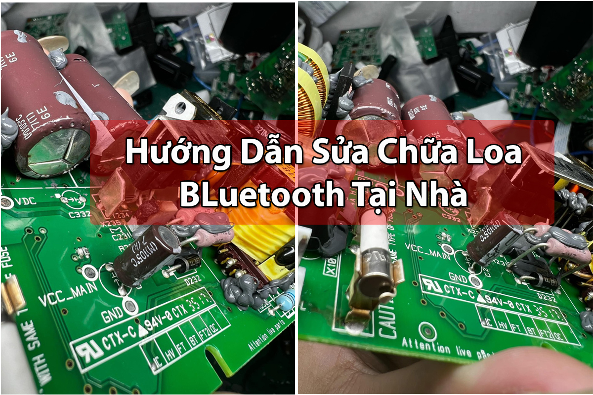 Sửa loa bluetooth đơn giản tại nhà