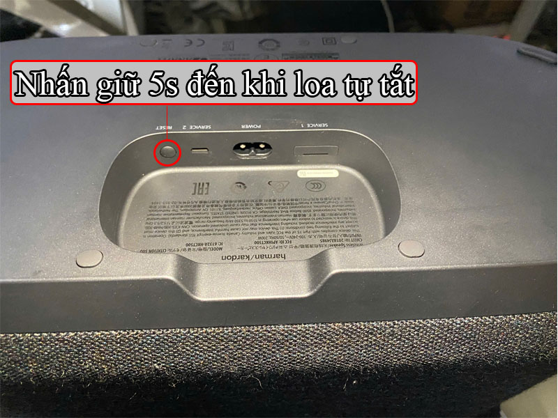 Cách reset Loa Harman Kardon Citation chi tiết